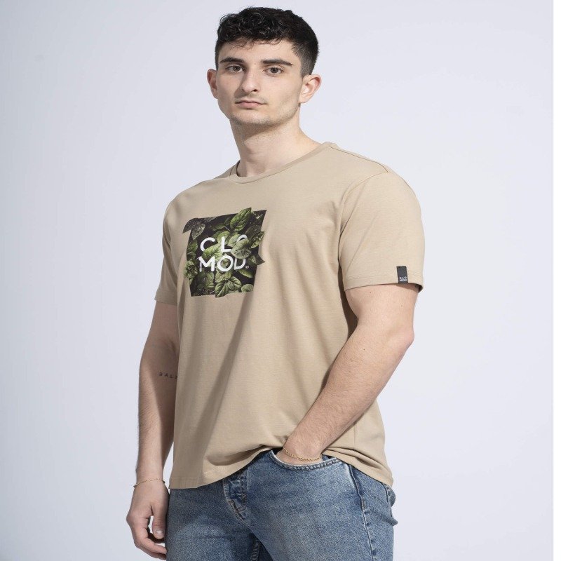 CLOMOD T-SHIRT "LEAVES" | C090012-LE