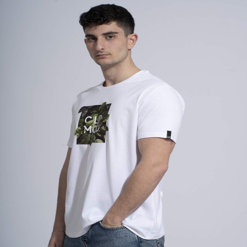 CLOMOD T-SHIRT "LEAVES" | C090012-LE