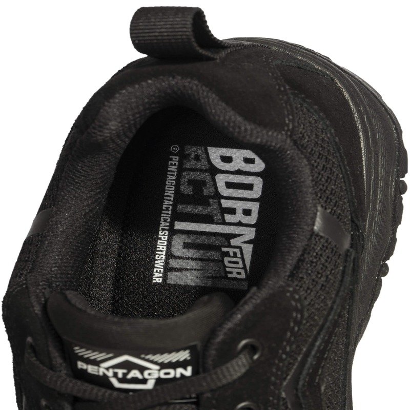 SCORPION V2 BLACK SUEDE 4" SHOES K15048