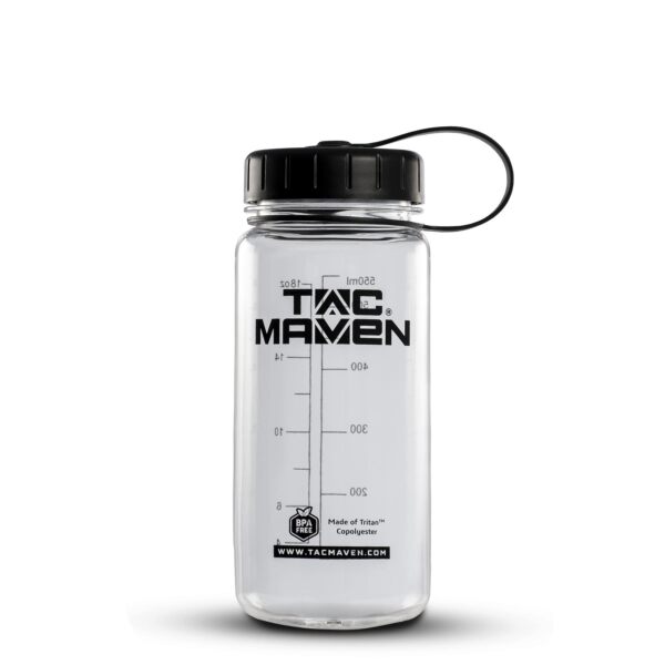 NORMAN WATER BOTTLE 550ML - TRANSPARENT D19011