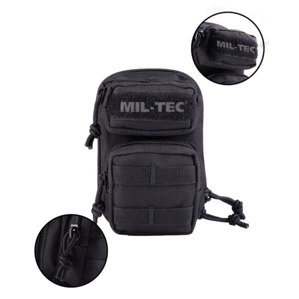 Mil-Tec Keyholder Assault Pack Black-15909002