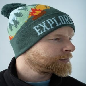 SANCTUARY "BEAR" KNIT BEANIE K13060-BE