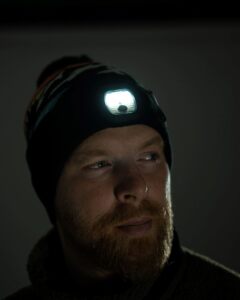 Pentagon Sanctuary “ADVENTURER” Knit Beanie With Flash