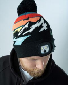 Pentagon Sanctuary “ADVENTURER” Knit Beanie With Flash