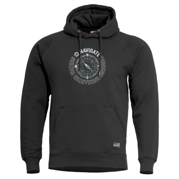 PHAETON HOOD SWEATER "NAVIGATE" | K09021-NA