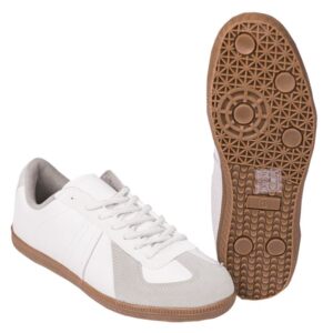 Mil-Tec Indoor Sports Shoes BW Style White