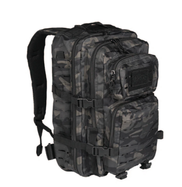 US ASSAULT PACK LG LASER CUT DARK CAMO-14002780
