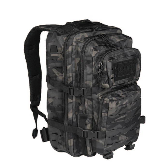 US ASSAULT PACK LG LASER CUT DARK CAMO-14002780 US ASSAULT PACK LG LASER CUT DARK CAMO-14002780
