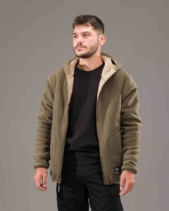 IANOS SHERPA 2-IN-1 REVERSIBLE FLEECE JACK