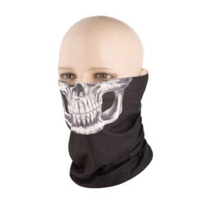 M-Tac Lightweight Tube Scarf Reaper Skull HLI-SSB-BK