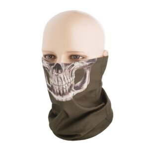 M-Tac Lightweight Tube Scarf Reaper Skull HLI-SSB-BK