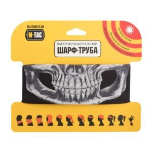 M-Tac Lightweight Tube Scarf Reaper Skull HLI-SSB-BK