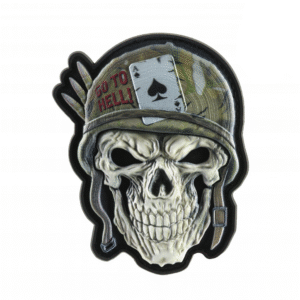 Patch Helmet Skull