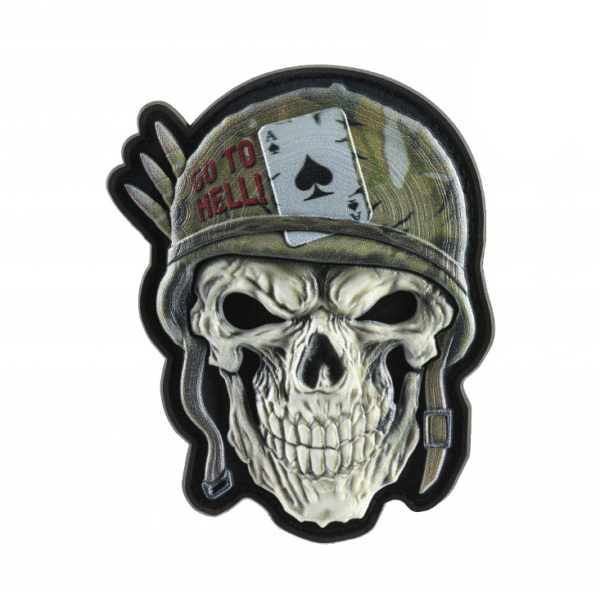 Patch Helmet Skull