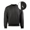 BLACK TACTICAL SWEATSHIRT ROUND NECK-11472402