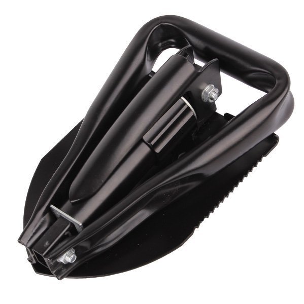 SMALL FOLDING SHOVEL WITH POUCH BLACK -15525002 SMALL FOLDING SHOVEL WITH POUCH BLACK -15525002