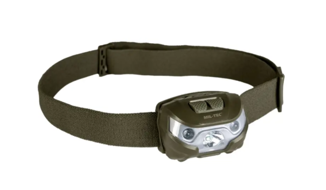 OD MIL-TEC® HEAD LAMP (CREE XPE) -15168001 OD MIL-TEC® HEAD LAMP (CREE XPE) -15168001