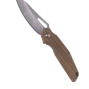 WOOD FOLDING KNIFE WITH STEEL BLADE-15317700