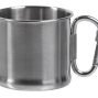 Mil-Τec Stainless Steel Carabiner Cup 500ml 14607900