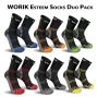 WORIK Esteem Socks Duo Pack
